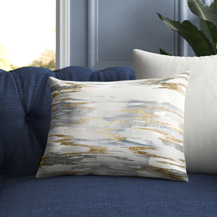 Wayfair navy throw discount pillows